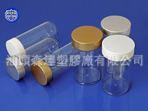 clear bottle with golden cap C3-450ML