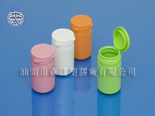 Straight round plastic bottle D9-80ML